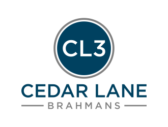Cedar Lane Brahmans  logo design by p0peye