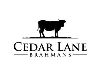 Cedar Lane Brahmans  logo design by puthreeone