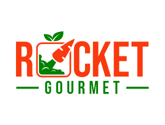 Rocket Gourmet logo design by jm77788