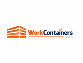 WorkContainers.com / Work Containers logo design by serprimero