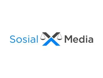 X Social Media logo design by Kanya