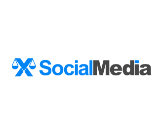 X Social Media logo design by MarkindDesign