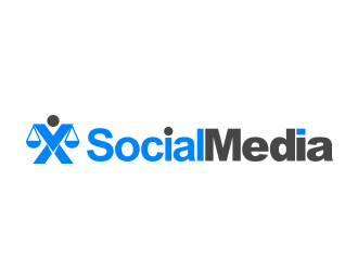 X Social Media logo design by MarkindDesign