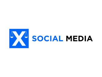 X Social Media logo design by sokha