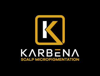 Karbena ~ SMP (scalp micropigmentation) logo design by KDesigns