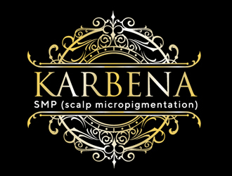 Karbena ~ SMP (scalp micropigmentation) logo design by Roma