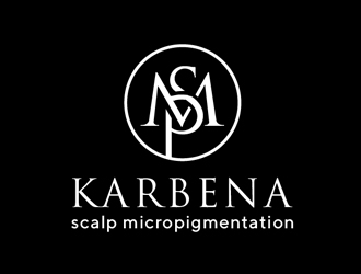 Karbena ~ SMP (scalp micropigmentation) logo design by Roma