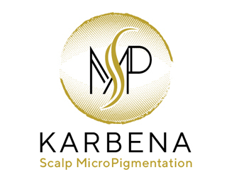 Karbena ~ SMP (scalp micropigmentation) logo design by Roma
