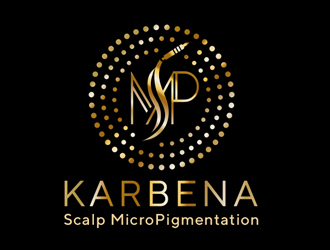 Karbena ~ SMP (scalp micropigmentation) logo design by Roma