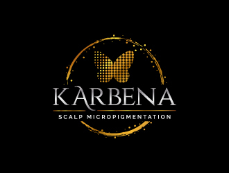 Karbena ~ SMP (scalp micropigmentation) logo design by jaize