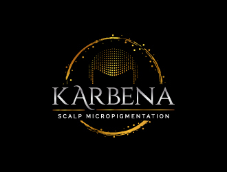 Karbena ~ SMP (scalp micropigmentation) logo design by jaize