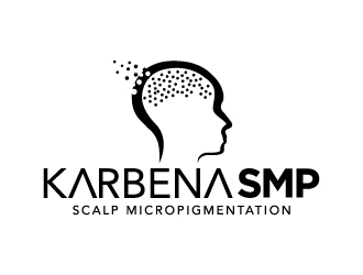 Karbena ~ SMP (scalp micropigmentation) logo design by MUSANG