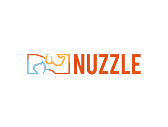 Nuzzle logo design by Mbezz