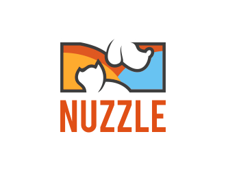 Nuzzle logo design by Mbezz
