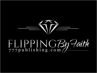 Flipping By Faith  777publishing.com logo design by rgb1