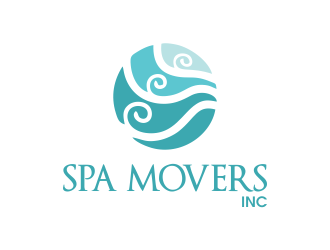 SPA MOVERS INC logo design by JessicaLopes