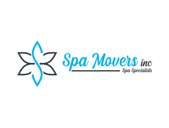 SPA MOVERS INC logo design by Garmos