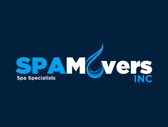 SPA MOVERS INC logo design by designbyorimat
