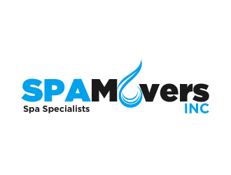 SPA MOVERS INC Logo Design