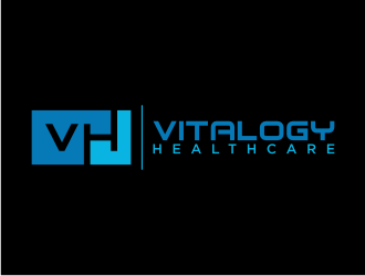 Vitalogy Healthcare logo design by puthreeone
