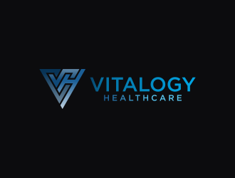 Vitalogy Healthcare logo design by Renaker