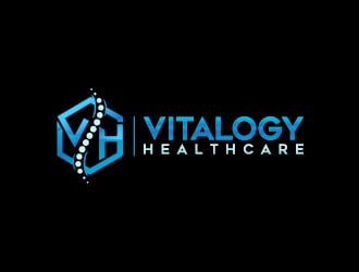 Vitalogy Healthcare logo design by Gwent07