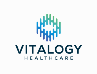Vitalogy Healthcare logo design by veter