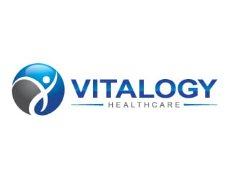 Vitalogy Healthcare logo design by Sandip