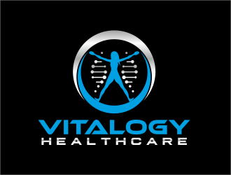 Vitalogy Healthcare logo design by serprimero