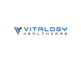 Vitalogy Healthcare logo design by .::ngamaz::.