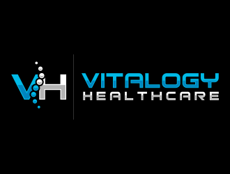Vitalogy Healthcare logo design by jm77788