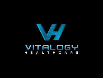 Vitalogy Healthcare logo design by Mahrein