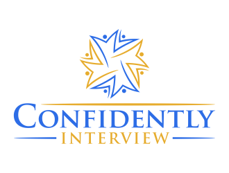 Confidently Interview logo design by FriZign