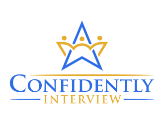 Confidently Interview logo design by FriZign