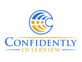 Confidently Interview logo design by FriZign