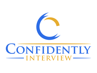 Confidently Interview logo design by FriZign