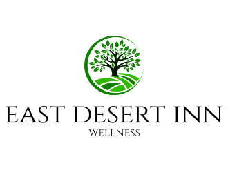 East Desert Inn Wellness  logo design by jetzu