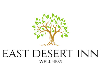 East Desert Inn Wellness  logo design by jetzu