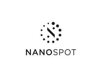 NanoSpot logo design by y7ce