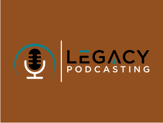 Legacy Podcasting logo design by puthreeone