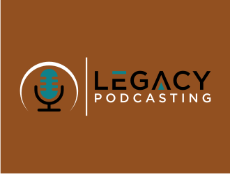 Legacy Podcasting logo design by puthreeone