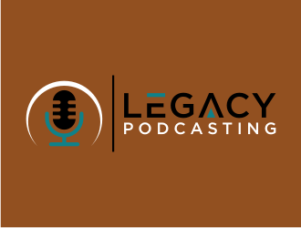 Legacy Podcasting logo design by puthreeone