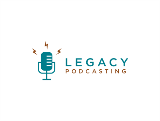 Legacy Podcasting logo design by kaylee