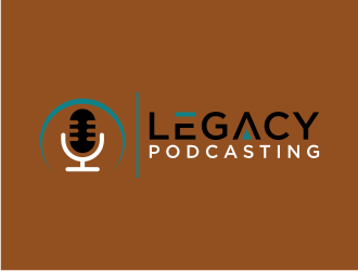 Legacy Podcasting logo design by puthreeone