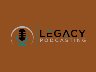 Legacy Podcasting logo design by puthreeone