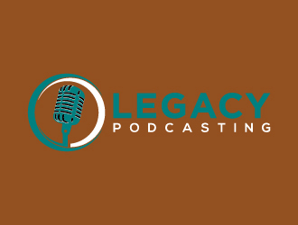 Legacy Podcasting logo design by BrainStorming