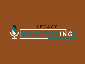 Legacy Podcasting logo design by pambudi