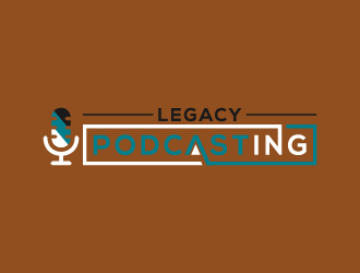 Legacy Podcasting logo design by pambudi