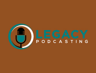 Legacy Podcasting logo design by BrainStorming