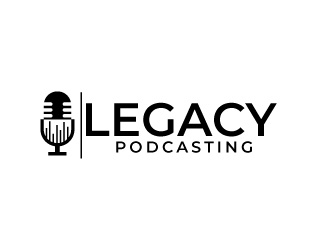 Legacy Podcasting logo design by Suvendu